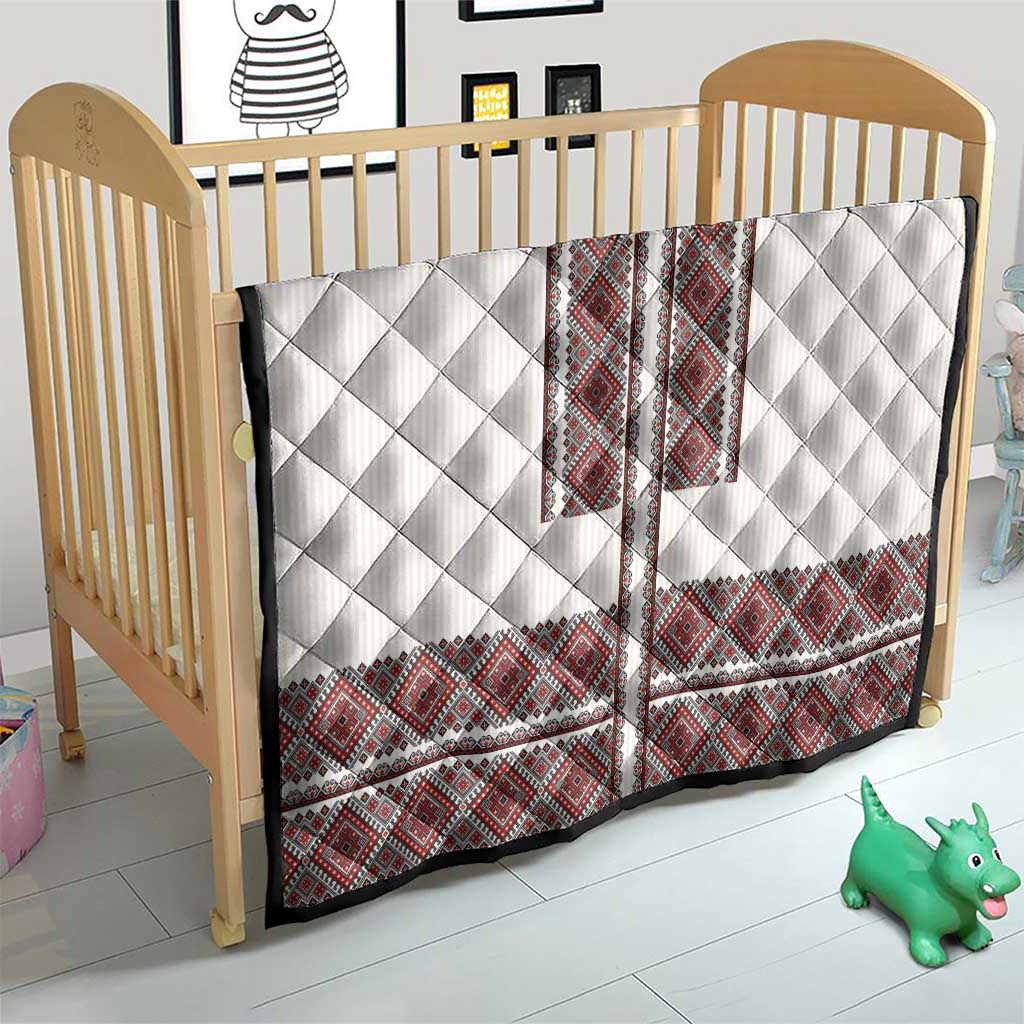 Ukraine Vyshyvanka Day Quilt Ukrainian Folk Seamless