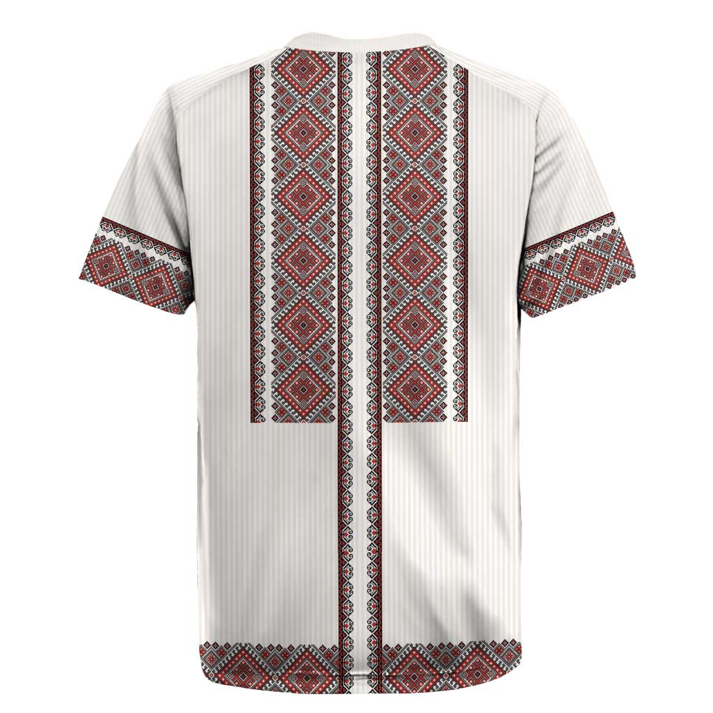Ukraine Vyshyvanka Day Rugby Jersey Ukrainian Folk Seamless