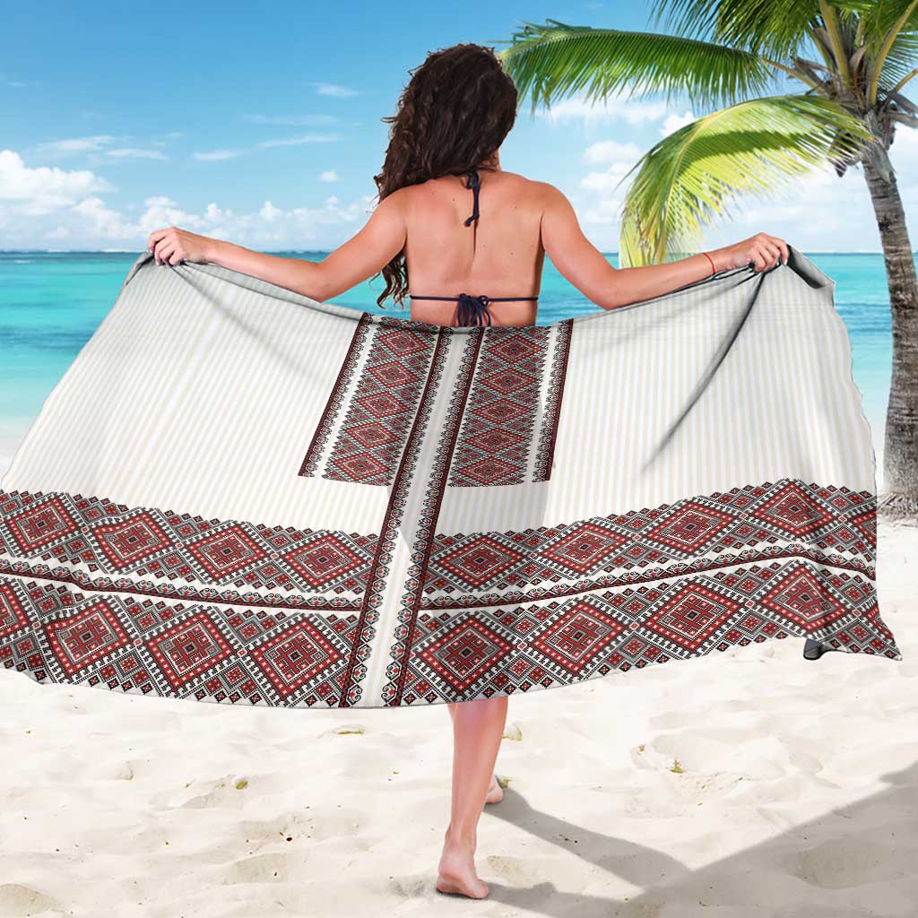 Ukraine Vyshyvanka Day Sarong Ukrainian Folk Seamless