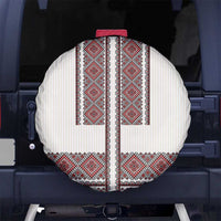 Ukraine Vyshyvanka Day Spare Tire Cover Ukrainian Folk Seamless