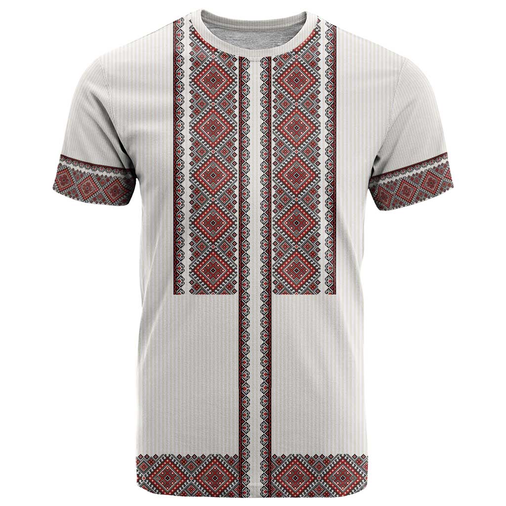 Ukraine Vyshyvanka Day T Shirt Ukrainian Folk Seamless