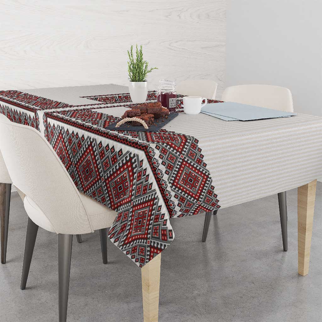 Ukraine Vyshyvanka Day Tablecloth Ukrainian Folk Seamless