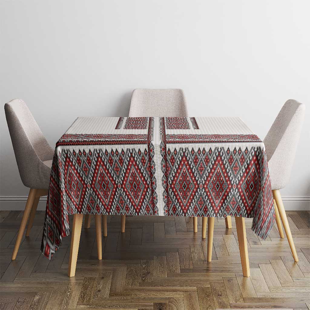 Ukraine Vyshyvanka Day Tablecloth Ukrainian Folk Seamless