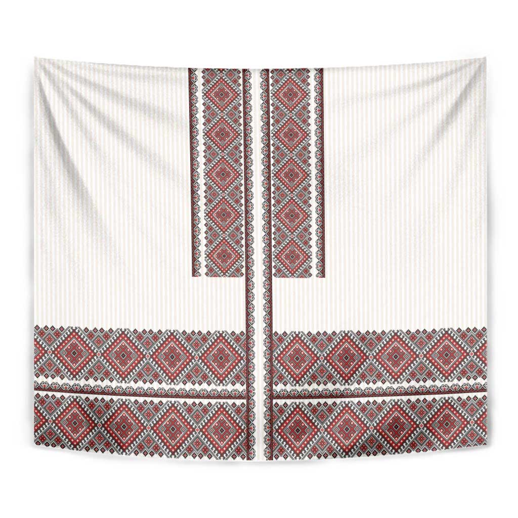 Ukraine Vyshyvanka Day Tapestry Ukrainian Folk Seamless