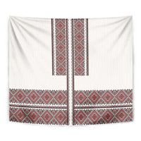 Ukraine Vyshyvanka Day Tapestry Ukrainian Folk Seamless