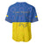 Ukraine National Flag Day Baseball Jersey 23 August with Sunflower
