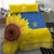 Ukraine National Flag Day Bedding Set 23 August with Sunflower
