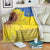 Ukraine National Flag Day Blanket 23 August with Sunflower