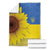 Ukraine National Flag Day Blanket 23 August with Sunflower