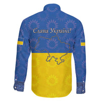 Ukraine National Flag Day Family Matching Puletasi and Hawaiian Shirt 23 August with Sunflower