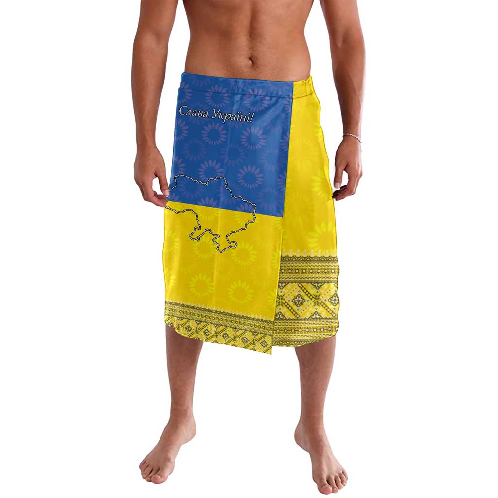 Ukraine National Flag Day Lavalava 23 August with Sunflower