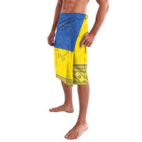 Ukraine National Flag Day Lavalava 23 August with Sunflower