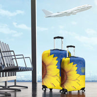 Ukraine National Flag Day Luggage Cover 23 August with Sunflower