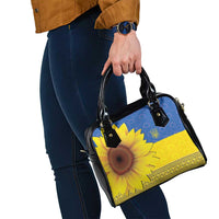 Ukraine National Flag Day Shoulder Handbag 23 August with Sunflower