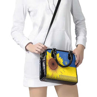 Ukraine National Flag Day Shoulder Handbag 23 August with Sunflower