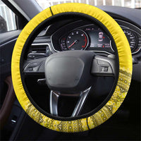 Ukraine National Flag Day Steering Wheel Cover 23 August with Sunflower