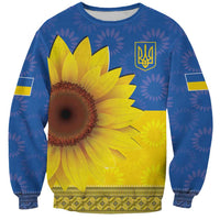 Ukraine National Flag Day Sweatshirt 23 August with Sunflower