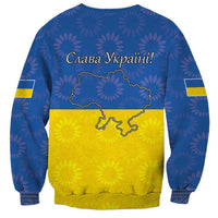Ukraine National Flag Day Sweatshirt 23 August with Sunflower