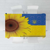 Ukraine National Flag Day Tablecloth 23 August with Sunflower