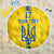 Custom Ukraine Football Beach Blanket Yellow Style