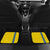 Custom Ukraine Football Car Mats Yellow Style
