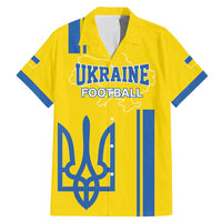 Custom Ukraine Football Family Matching Mermaid Dress and Hawaiian Shirt Yellow Style