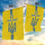 Custom Ukraine Football Garden Flag Yellow Style