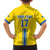 Custom Ukraine Football Kid Hawaiian Shirt Yellow Style