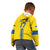 Custom Ukraine Football Kid Hoodie Yellow Style