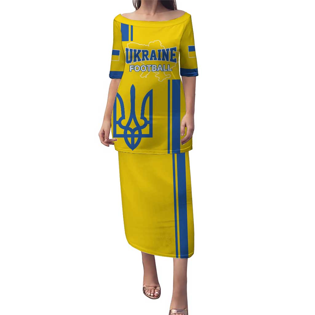 Custom Ukraine Football Puletasi Yellow Style