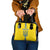 Custom Ukraine Football Shoulder Handbag Yellow Style