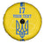 Custom Ukraine Football Spare Tire Cover Yellow Style