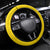 Ukraine Football Steering Wheel Cover Yellow Style