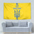 Custom Ukraine Football Tapestry Yellow Style