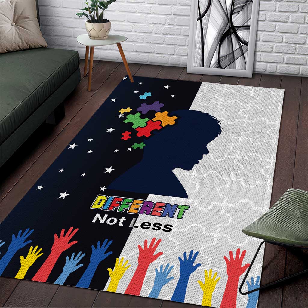 Personalized World Autism Awareness Day Area Rug 2th April