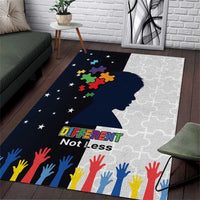 Personalized World Autism Awareness Day Area Rug 2th April