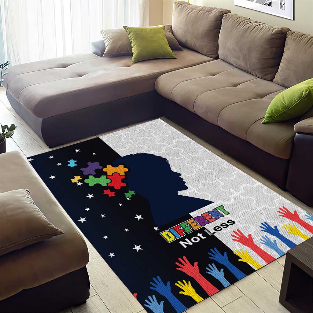 Personalized World Autism Awareness Day Area Rug 2th April