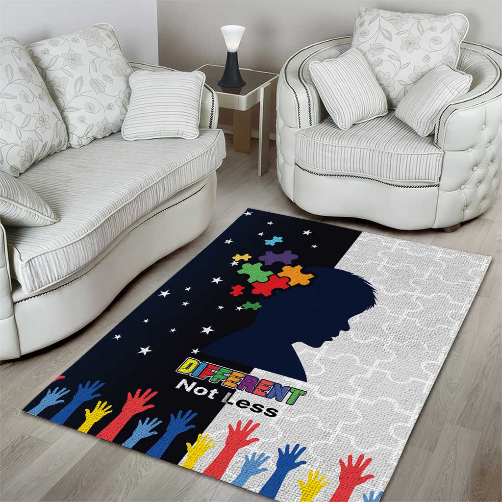 Personalized World Autism Awareness Day Area Rug 2th April