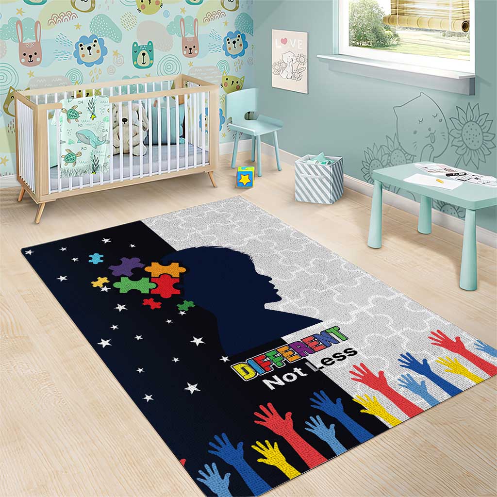 Personalized World Autism Awareness Day Area Rug 2th April