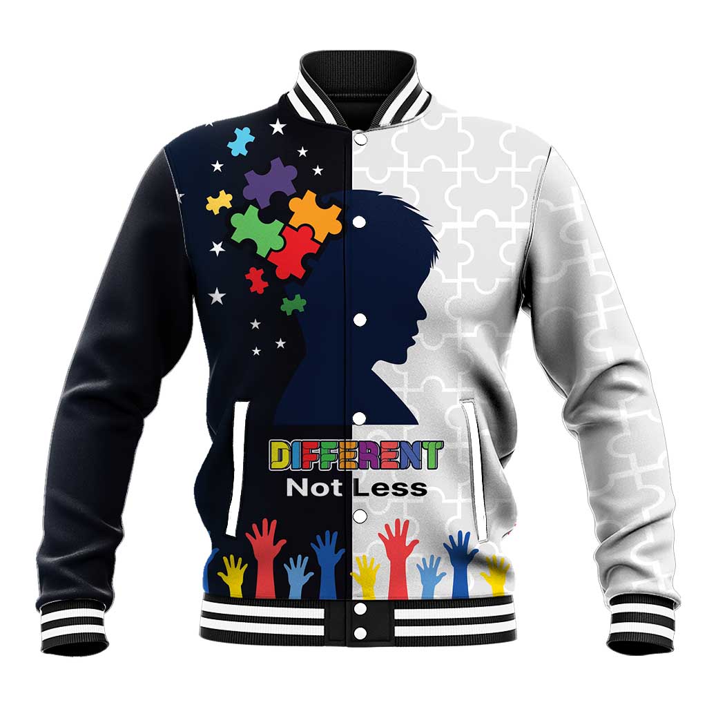 Personalized World Autism Awareness Day Baseball Jacket 2th April