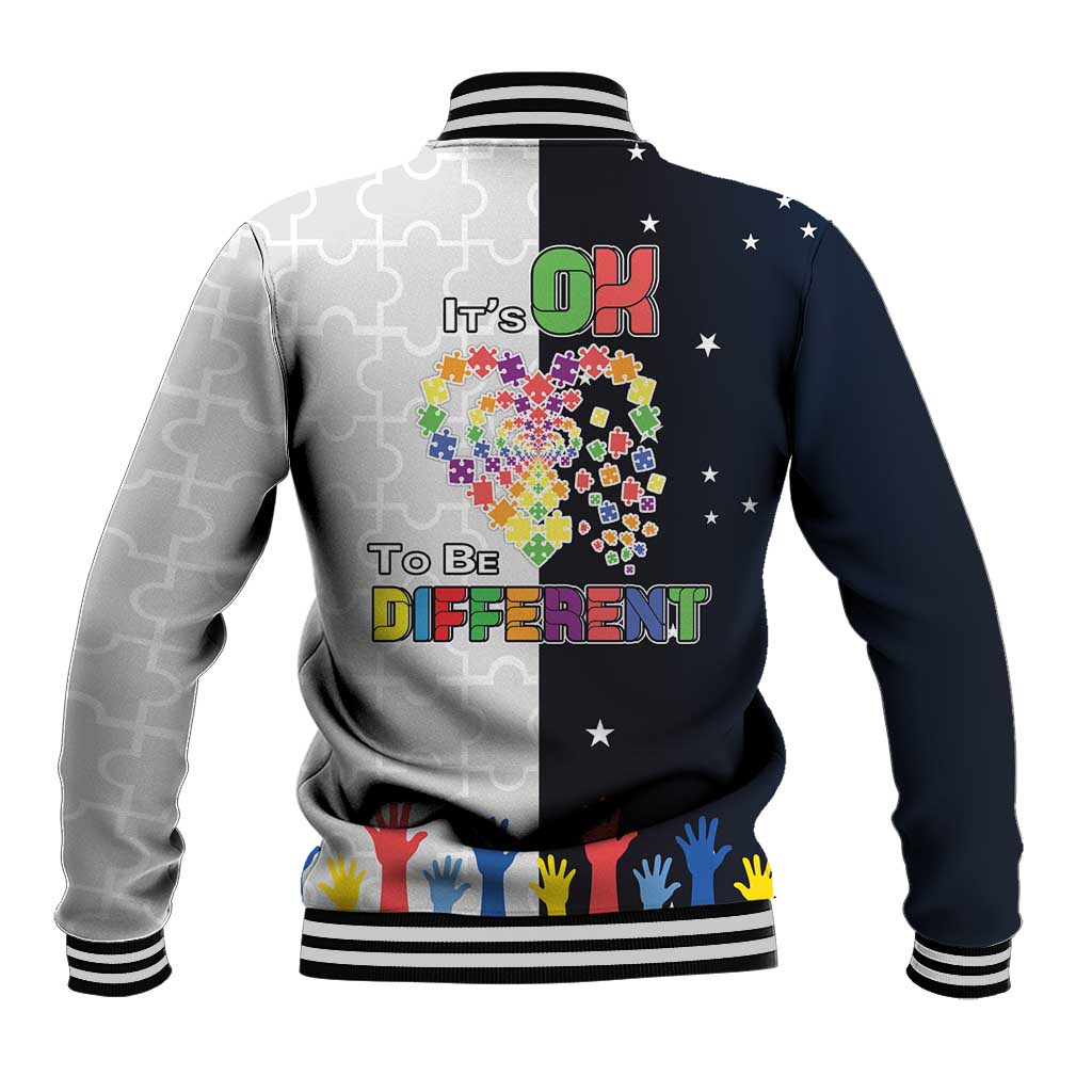 Personalized World Autism Awareness Day Baseball Jacket 2th April