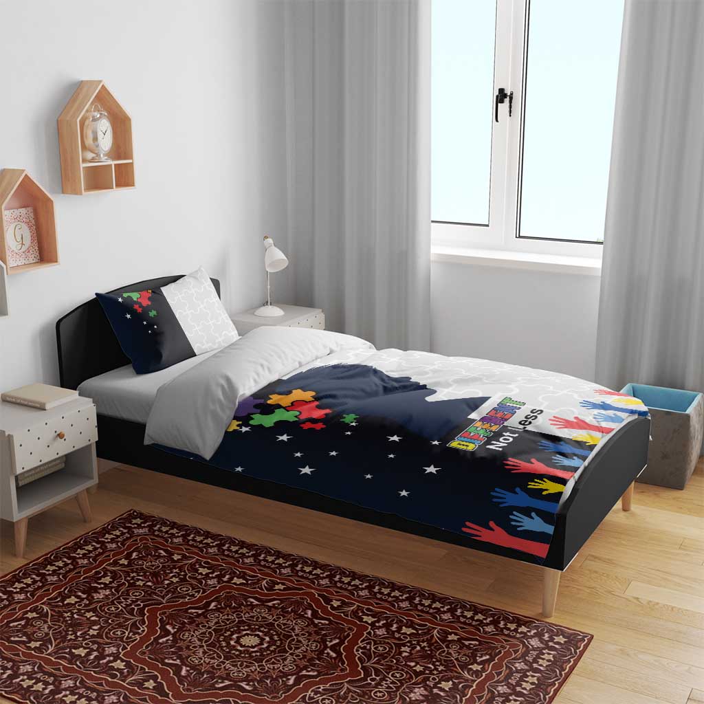 Personalized World Autism Awareness Day Bedding Set 2th April