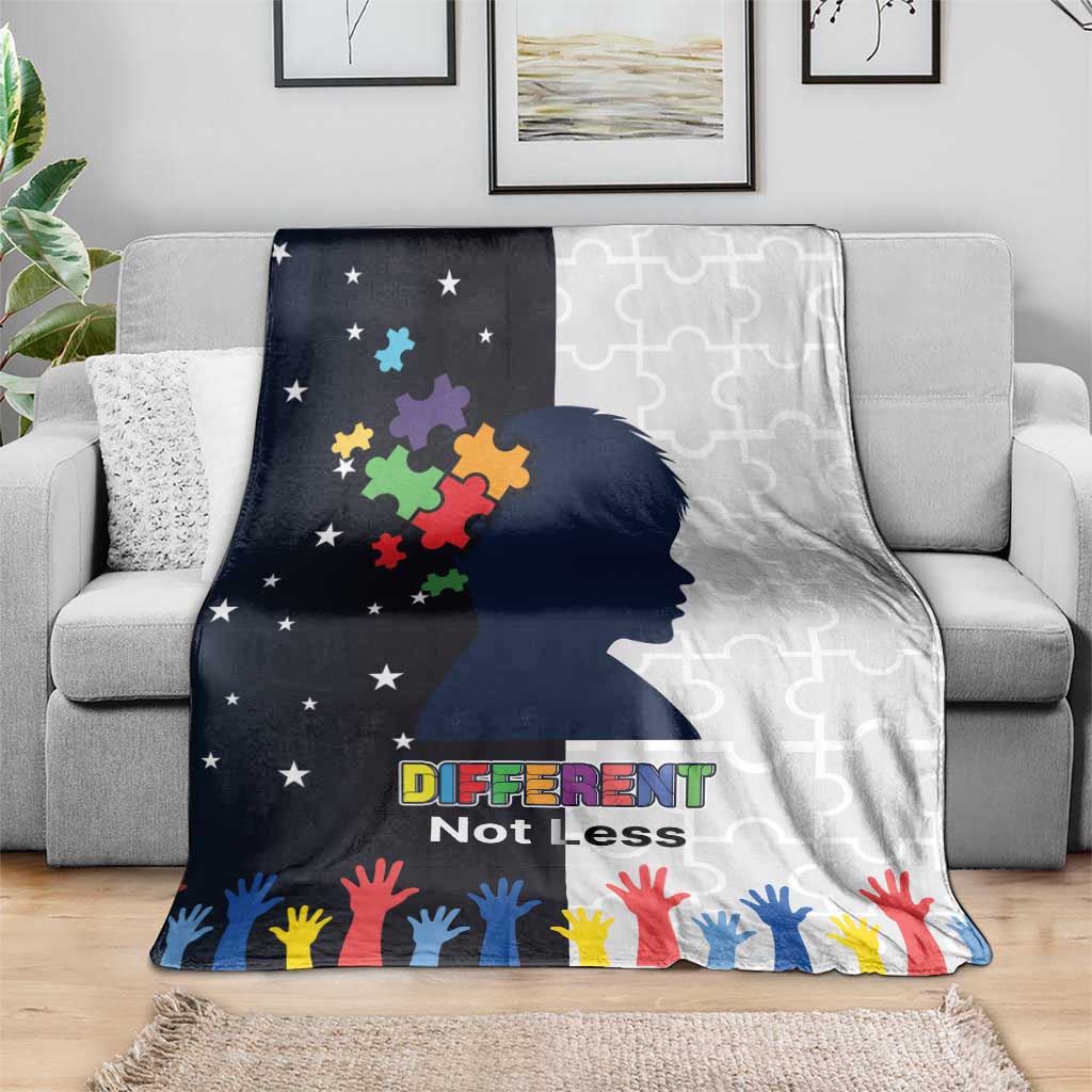Personalized World Autism Awareness Day Blanket 2th April
