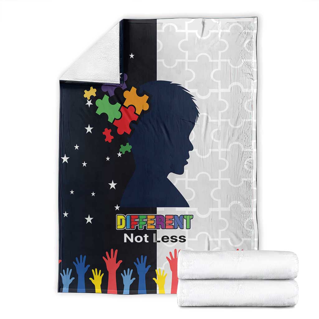 Personalized World Autism Awareness Day Blanket 2th April
