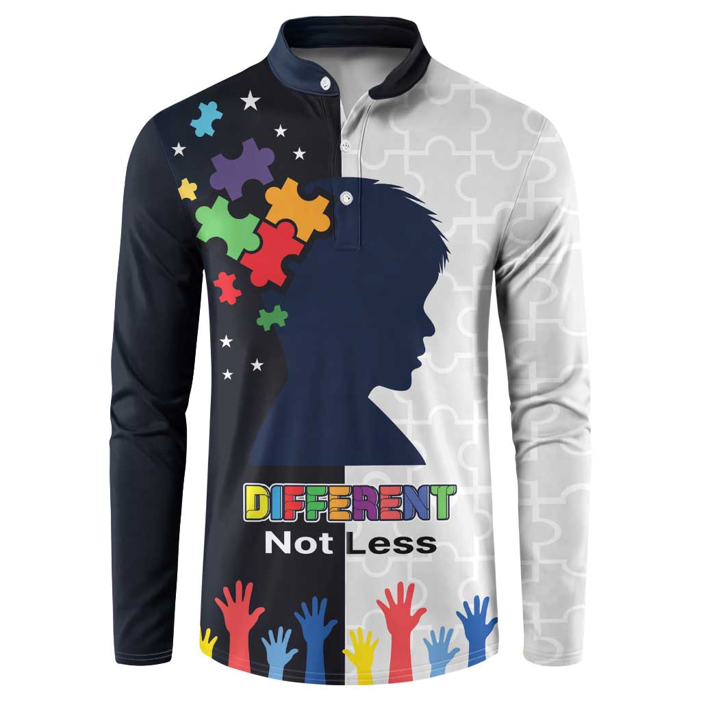 Personalized World Autism Awareness Day Button Sweatshirt 2th April
