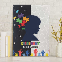 Personalized World Autism Awareness Day Canvas Wall Art 2th April