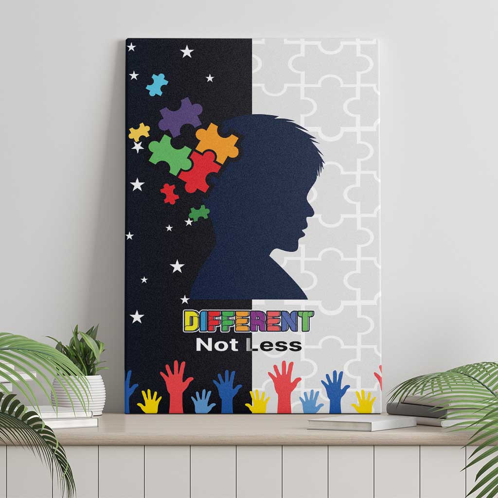 Personalized World Autism Awareness Day Canvas Wall Art 2th April