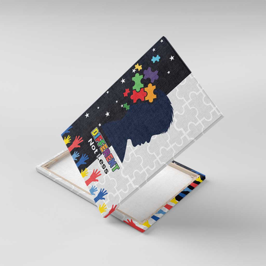 Personalized World Autism Awareness Day Canvas Wall Art 2th April