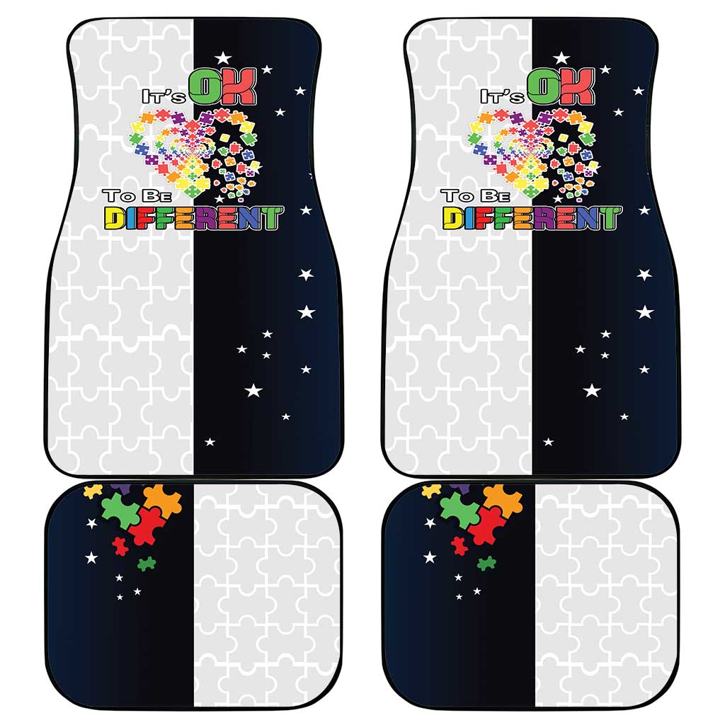 Personalized World Autism Awareness Day Car Mats 2th April