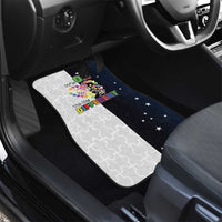 Personalized World Autism Awareness Day Car Mats 2th April